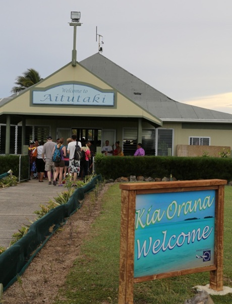 Aeroportul din Aitutaki 2