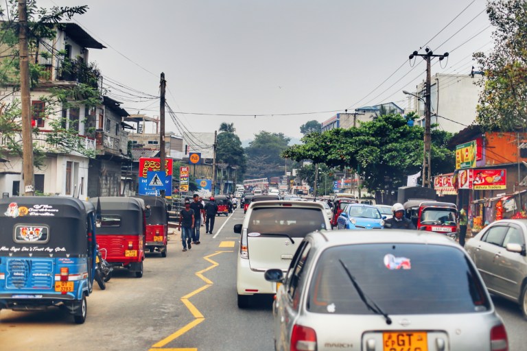 Kandy_Traffic_Sri Lanka_5