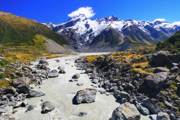 Mueller Lake_Hooker Valley_New Zealand_2