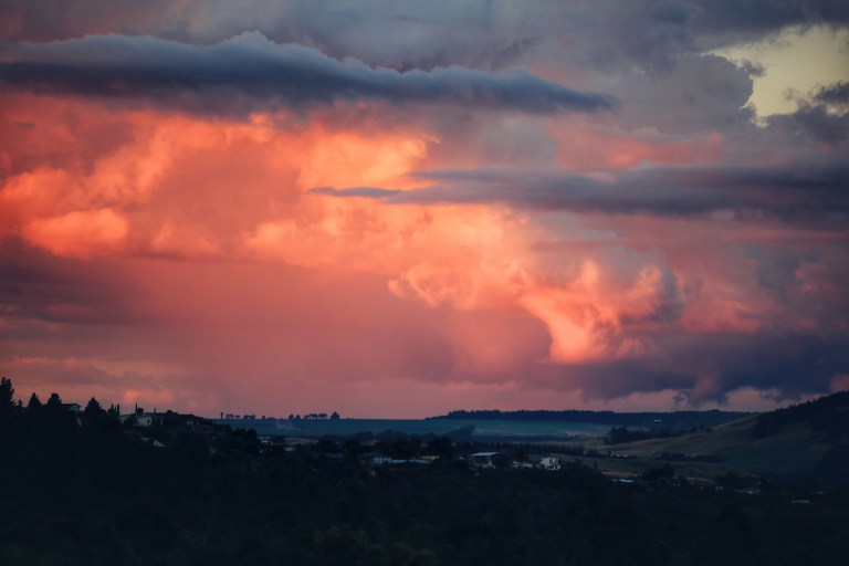 Sunset at Oreti Village Resort_New Zealand