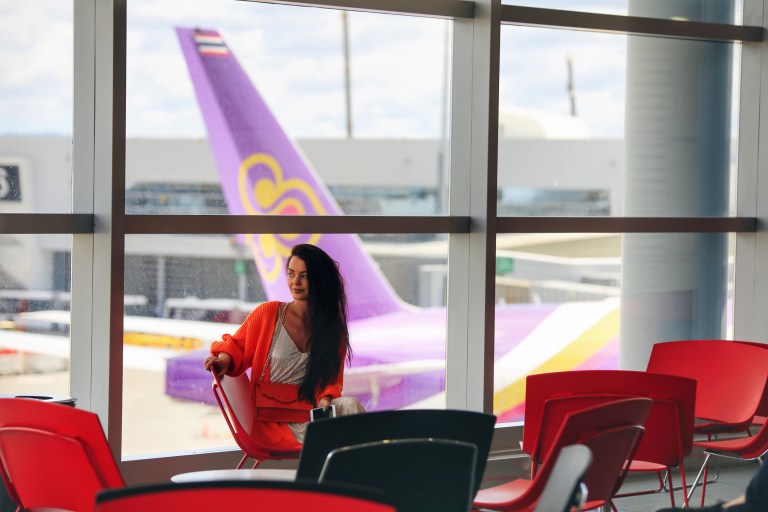 Auckland Airport Thai Airways