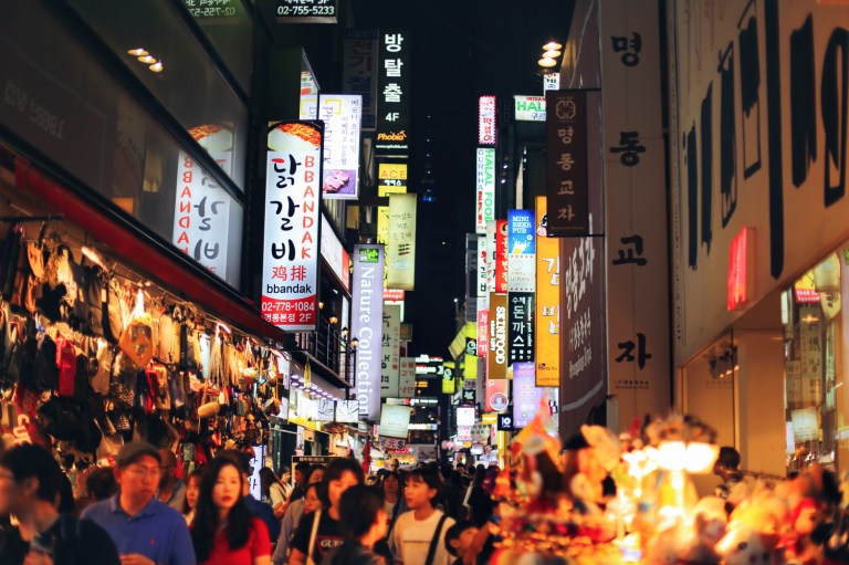 Myeong-dong Street Food Seoul South Korea_4