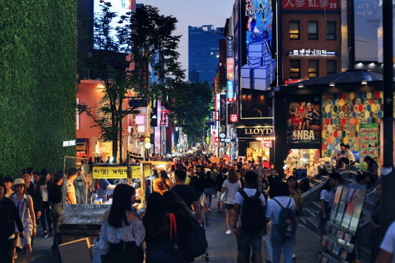 Myeong-dong Street Food Seoul South Korea_5