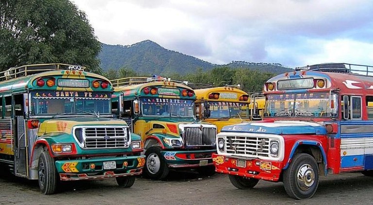 Chicken Buses_Guatemala